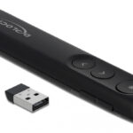 DELOCK Τηλεχειριστήριο παρουσιάσεων 64092 με laser, ασύρματο, έως 30m