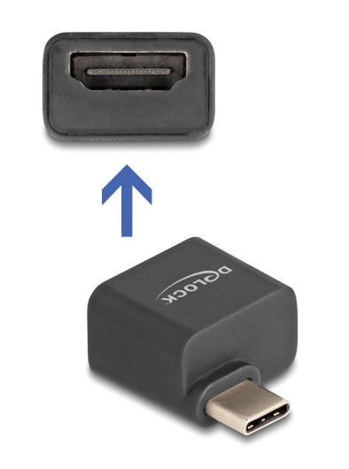 64256.jpg DELOCK αντάπτορας USB-C σε HDMI 64256, 4K/30Hz, μαύρος