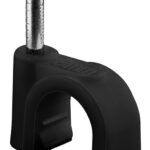 GOOBAY ρόκα στήριξης καλωδίων 64681, 8mm, μαύρο, 100τμχ