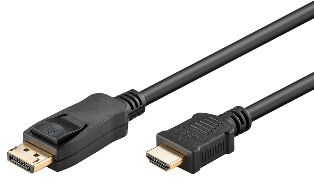 64837.jpg GOOBAY καλώδιο DisplayPort σε HDMI 64837, 4K/30Hz, 3m, μαύρο