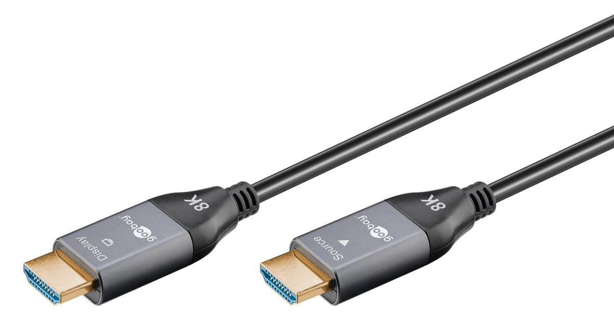 65558-9.jpg GOOBAY καλώδιο HDMI 2.1 65558 με Ethernet, AOC, 8K/60Hz, 48 Gbps, 10m, μαύρο