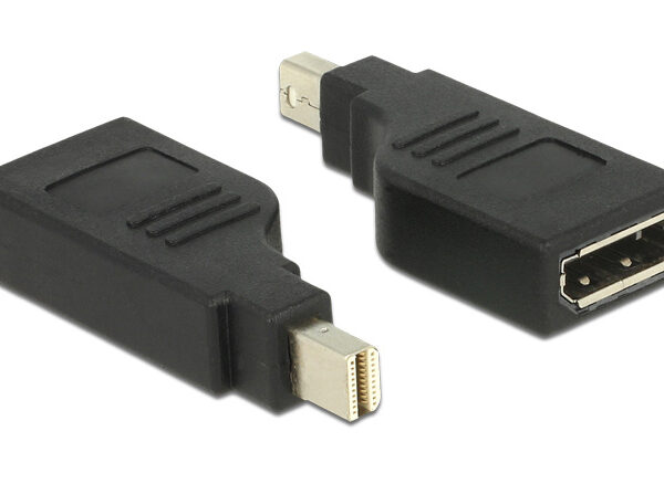 DELOCK αντάπτορας mini DisplayPort σε DisplayPort 65626, 4K, 90°