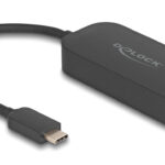 DELOCK αντάπτορας δικτύου 66046, USB-C, 2.5Gbps Ethernet, μαύρος