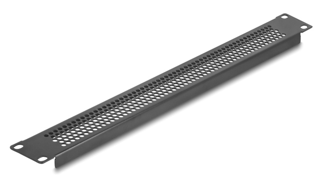 67035.jpg DELOCK κάλυμμα panel 67035 για 19"/1U rack, με αεραγωγούς, μαύρο