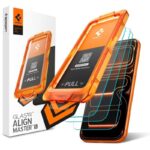 Tempered Glass Full Face Spigen Glas.tR Align Master Apple iPhone 18 Pro/ 17 Pro Διάφανο (3 τεμ.)