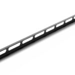 DELOCK cable management panel 67459 για rack 19", 0.5U, βάθος 9mm, μεταλλικό, μαύρο