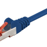 GOOBAY καλώδιο δικτύου 68268, CAT 6 S/FTP, copper, 250MHz, 2m, μπλε
