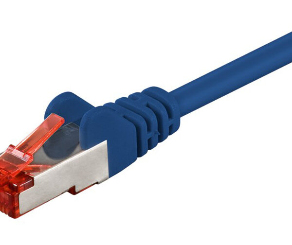 GOOBAY καλώδιο δικτύου 68269, CAT 6 S/FTP, copper, 250MHz, 3m, μπλε