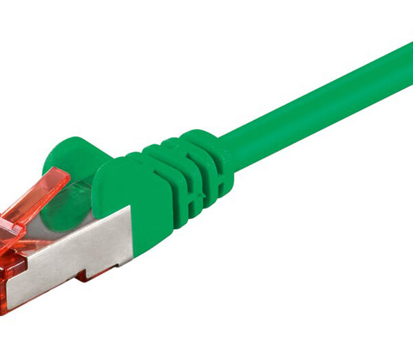 GOOBAY καλώδιο δικτύου 68289, CAT 6 S/FTP, copper, 250MHz, 1m, πράσινο