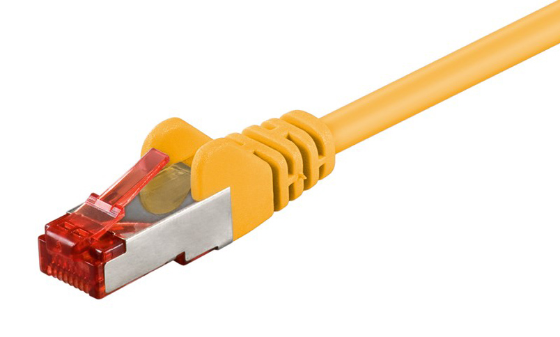 68299.jpg GOOBAY καλώδιο δικτύου 68299, CAT 6 S/FTP, copper, 250MHz, 0.50m, κίτρινο