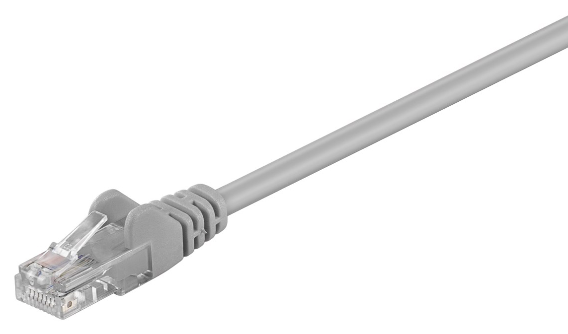 68362.jpg GΟOBAY καλώδιο δικτύου 68362, CAT 5e U/UTP, CCA, PVC, 20m, γκρι