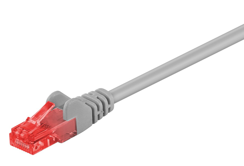 68419.jpg GOOBAY καλώδιο δικτύου 68419, CAT 6 U/UTP, CCA, 5m, γκρι