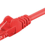 GOOBAY καλώδιο δικτύου 68436, CAT 6 U/UTP, CCA, 250MHz, 0.50m, κόκκινο