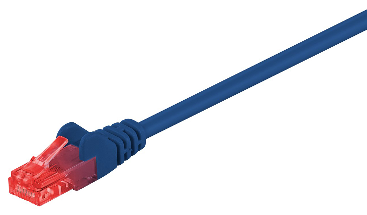 68452.jpg GΟOBAY καλώδιο δικτύου 68452, CAT 6 U/UTP, CCA, PVC, 2m, μπλε