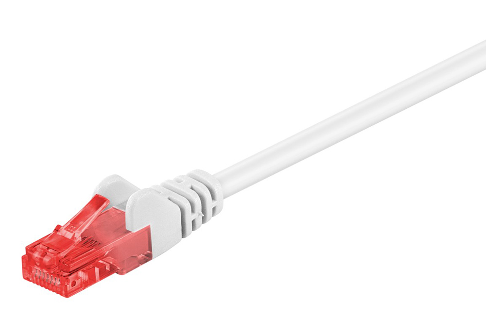 68635.jpg GOOBAY καλώδιο δικτύου 68635, CAT 6 U/UTP, CCA, 2m, λευκό