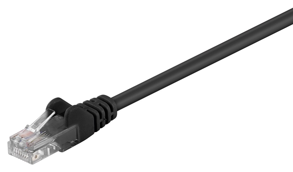68647.jpg GΟOBAY καλώδιο δικτύου 68647, CAT 5e U/UTP, CCA, PVC, 2m, μαύρο