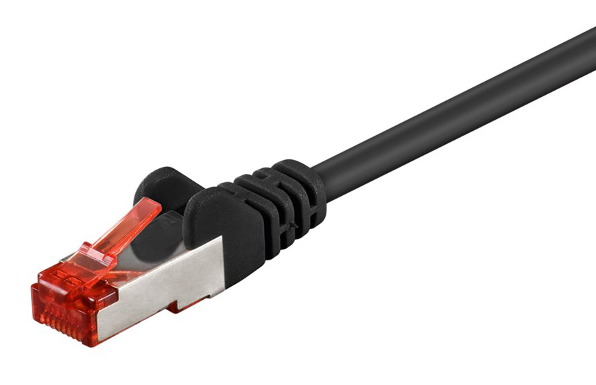 68699.jpg GOOBAY καλώδιο δικτύου 68699, CAT 6 S/FTP, copper, 250MHz, 30m, μαύρο