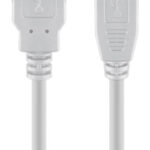 GOOBAY καλώδιο USB σε USB Type B 68712, 1.8m, 480Mbps, γκρι