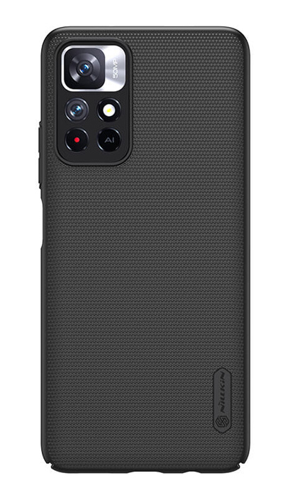 6902048234734.jpg NILLKIN θήκη Super Frosted Shield για Xiaomi Note 11 5G/M4 Pro 5G, μαύρη