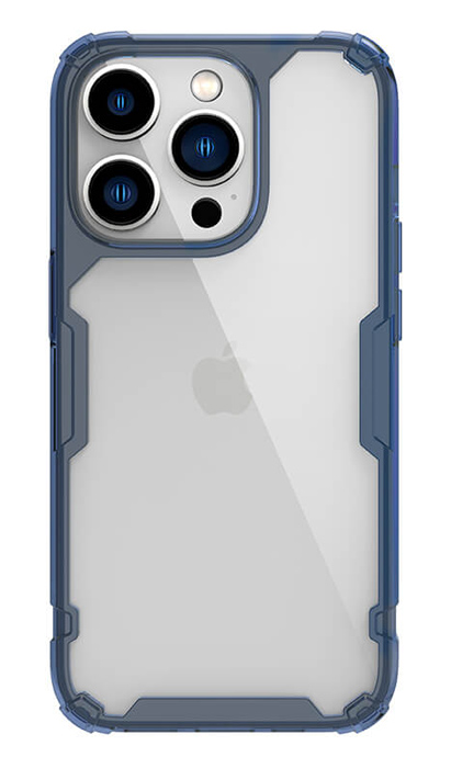 6902048248526.jpg NILLKIN θήκη Nature Pro για Apple iPhone 14 Pro, μπλε & διάφανη