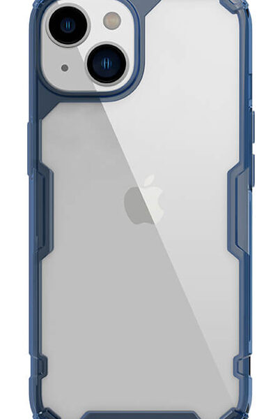 NILLKIN θήκη Nature Pro για Apple iPhone 14 Plus, μπλε & διάφανη