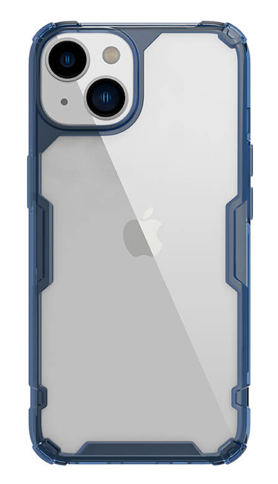 6902048248540.jpg NILLKIN θήκη Nature Pro για Apple iPhone 14 Plus, μπλε & διάφανη
