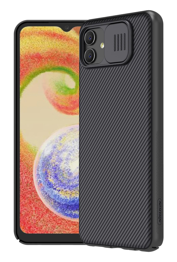 6902048255678.jpg NILLKIN θήκη CamShield για Samsung A04, μαύρη