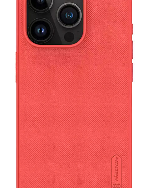 NILLKIN θήκη Super Frosted Shield Pro για iPhone 15 Pro, κόκκινη