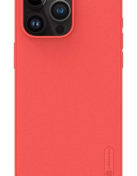 NILLKIN θήκη Super Frosted Shield Pro για iPhone 15 Pro Max, κόκκινη