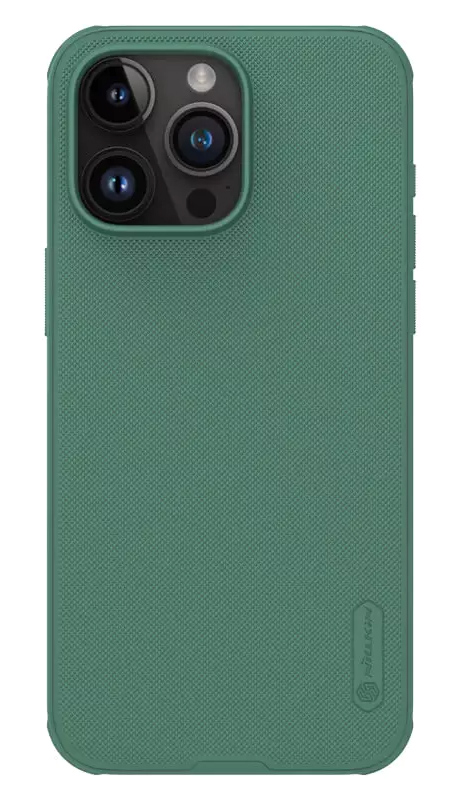 6902048265806.jpg NILLKIN θήκη Super Frosted Shield Magnetic, iPhone 15 Pro Max, πράσινη