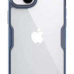 NILLKIN θήκη Nature Pro για iPhone 15, διάφανη-μπλε