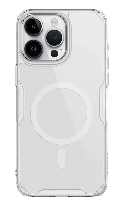 6902048265912.jpg NILLKIN θήκη Nature Pro Magnetic για iPhone 15 Pro, διάφανη