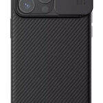 NILLKIN θήκη CamShield Pro για iPhone 15 Pro, μαύρη