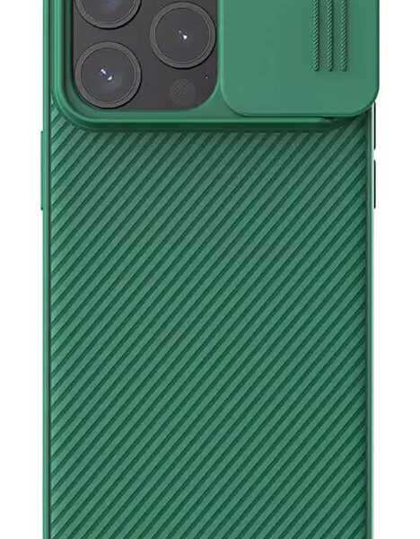 NILLKIN θήκη CamShield Pro για iPhone 15 Pro, πράσινη
