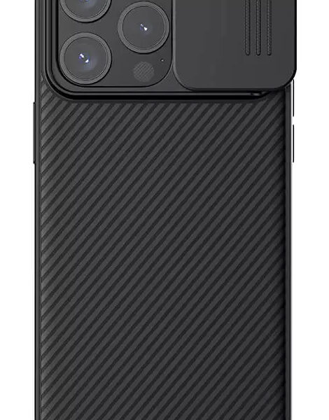 NILLKIN θήκη CamShield Pro για iPhone 15 Pro Max, μαύρη