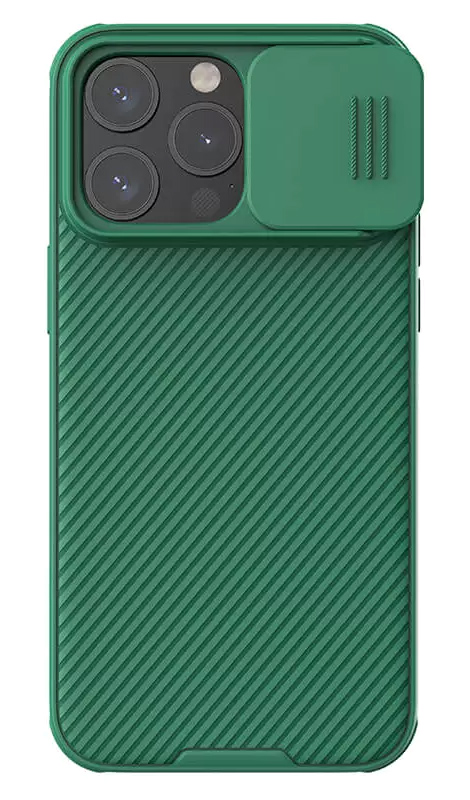 6902048266155.jpg NILLKIN θήκη CamShield Pro για iPhone 15 Pro Max, πράσινη