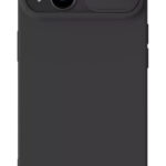 NILLKIN θήκη CamShield Silky Silicone για iPhone 15 Plus, μαύρη