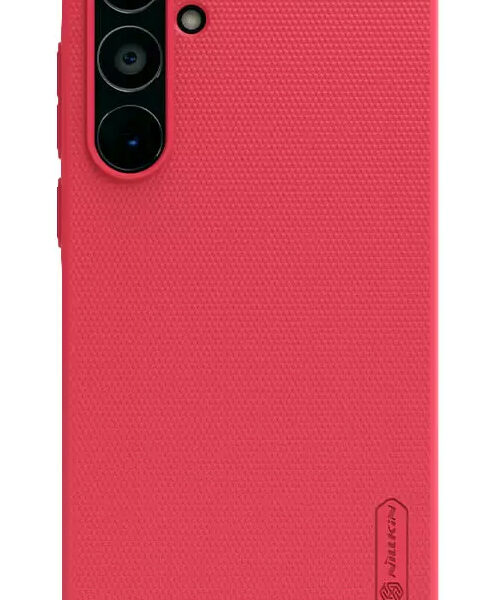 NILLKIN θήκη Super Frosted Shield για Samsung Galaxy A35, κόκκινη