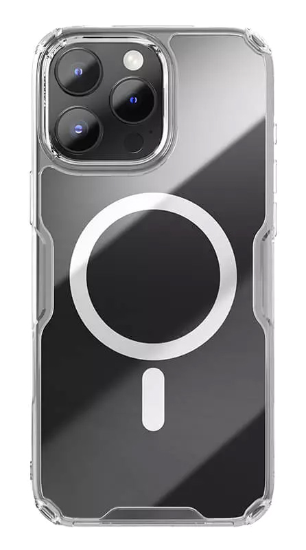6902048287280.jpg NILLKIN θήκη Nature TPU Pro Magnetic για iPhone 16 Pro, διάφανη