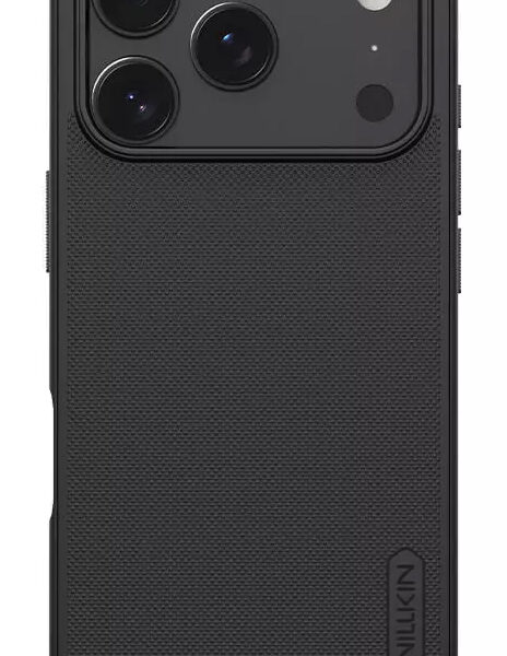 NILLKIN θήκη Super Frosted Shield Pro για Apple iPhone 17 Pro, μαύρη