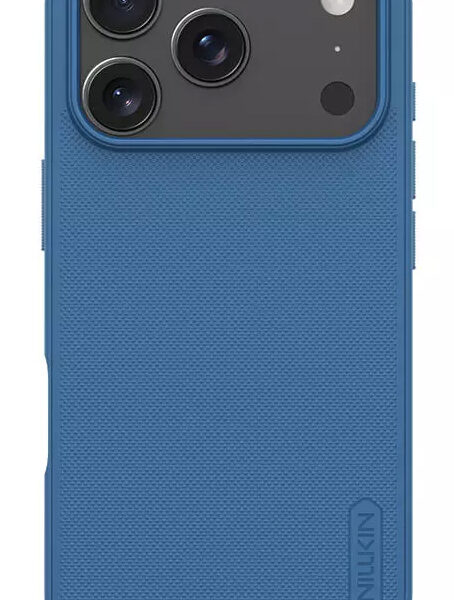 NILLKIN θήκη Super Frosted Shield Pro για Apple iPhone 17 Pro, μπλε