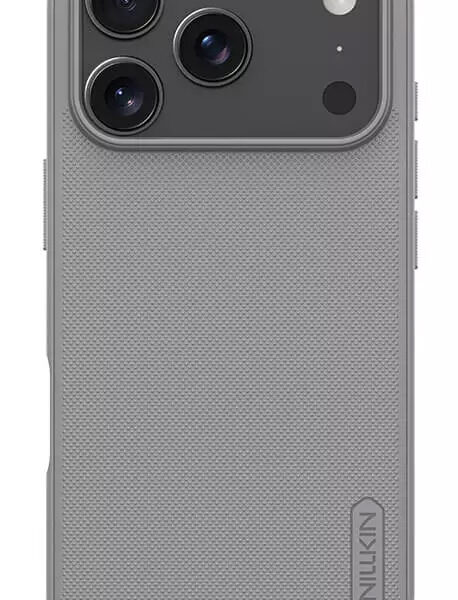 NILLKIN θήκη Super Frosted Shield Pro για Apple iPhone 17 Pro, γκρι