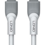LDNIO καλώδιο Lightning σε USB-C LC601I, 30W PD, 1m, γκρι
