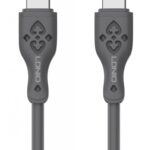 LDNIO καλώδιο USB-C σε USB-C LC811C, 65W PD, 1m, γκρι