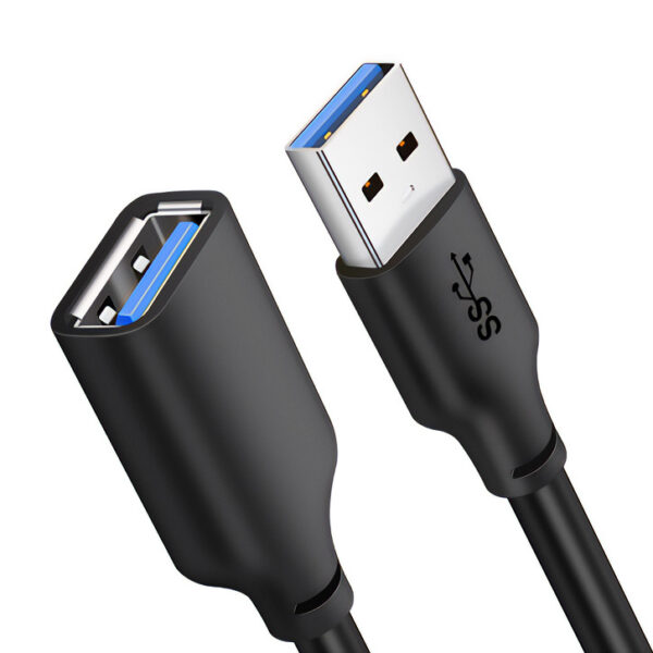 CABLETIME καλώδιο προέκτασης USB CT-C160-U3-AMAFN, 5Gbps, 2m, μαύρο