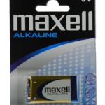 MAXELL αλκαλική μπαταρία 6LR61M/9V, 1τμχ
