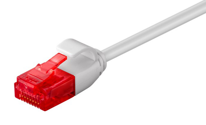 71546.jpg GOOBAY καλώδιο δικτύου 71546, CAT 6 U/UTP, slim, copper, 250MHz, 0.25m, γκρι