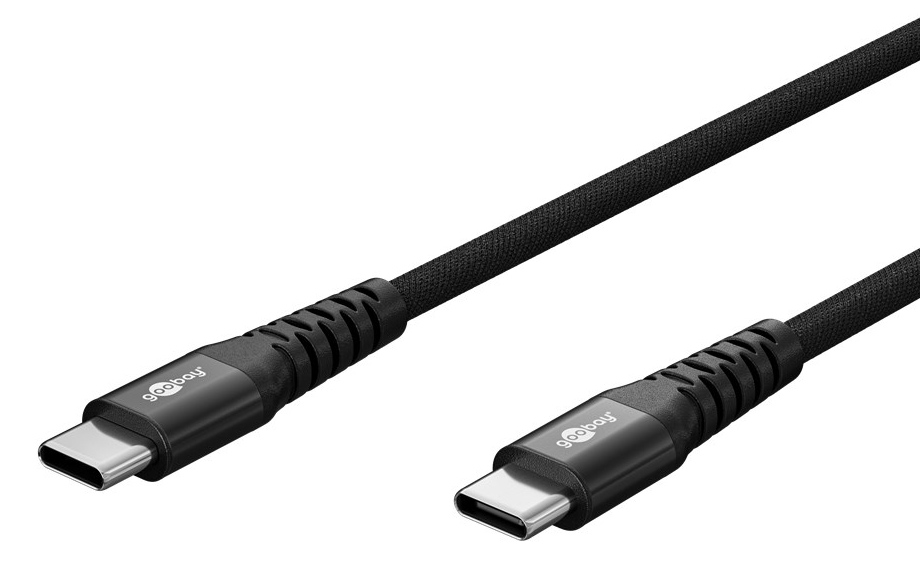 73955.jpg GOOBAY καλώδιο USB-C 73955, 60W, 480Mbps, 3m, μαύρο