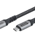 GOOBAY καλώδιο USB-C 74212, USB4, 240W, 40Gbps, 8K/60Hz, 1.5m, γκρι