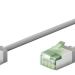 GOOBAY καλώδιο δικτύου 74348, CAT 8.1 U/FTP, ultra slim, copper, 40Gbps, 3m, γκρι